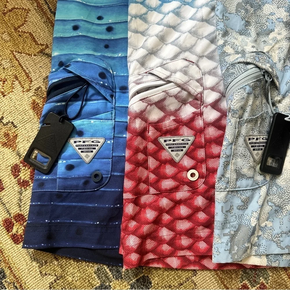 Men’s Columbia Board Shorts BUNDLE sz 38
